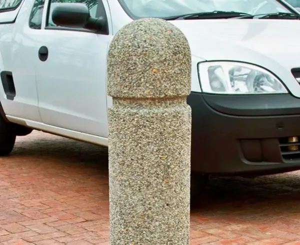 Bollards installed at a Cape Town commercial property