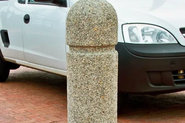 Bollards installed at a Cape Town commercial property