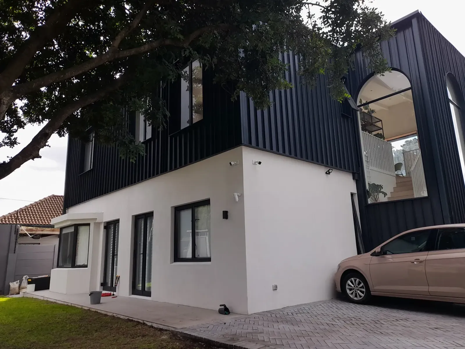 Renovated home exterior completed by 68 Projects Building Co