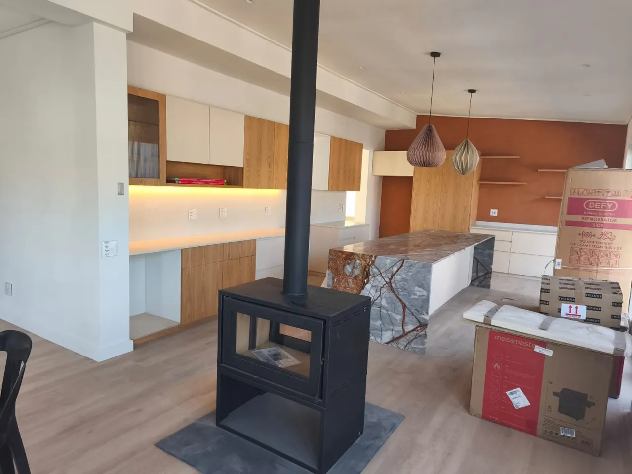 Kitchen renovation completed by our building team