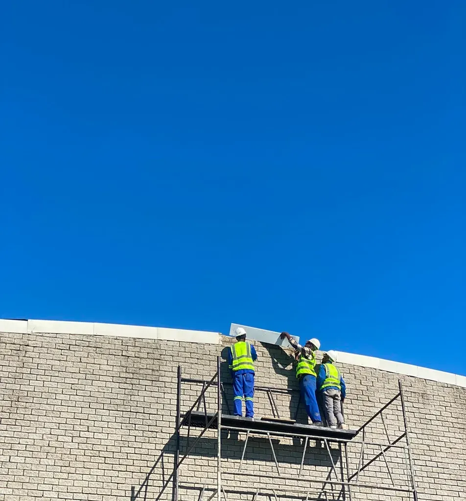 Roof repair and waterproofing work in Cape Town