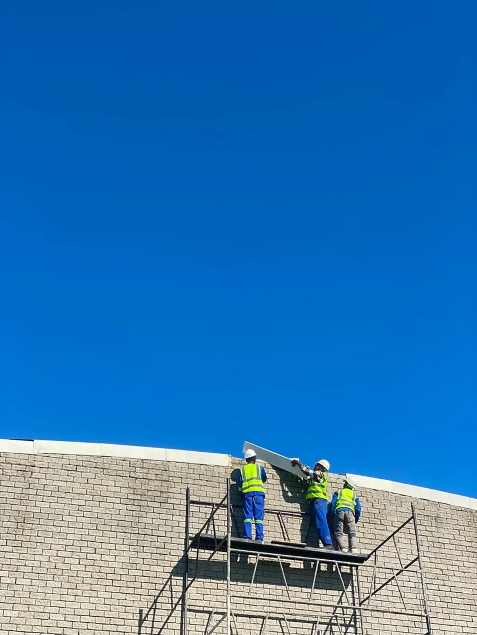 Industrial roof repairs carried out in Airport Industria by 68 Projects Building Co